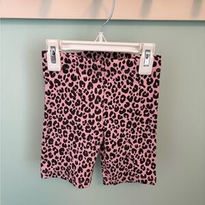 Zara Cheetah Print Ribbed Shorts